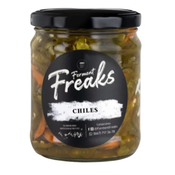 CHILES JALAPEÑOS 460 ML FERMENT FREAKS