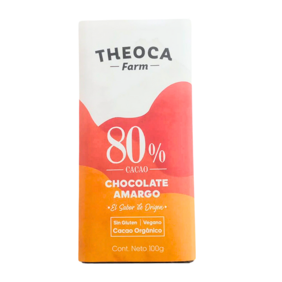 CHOCOLATE THEOCA 50G  80% AMARGO