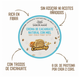 CREMA DE CACAHUATE MIEL CRUNCHY S MANI 350G