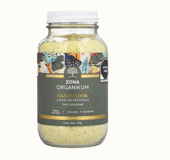 SAZONADOR DE VERDURAS SIN GLUTEN ORGANIKUM 750G