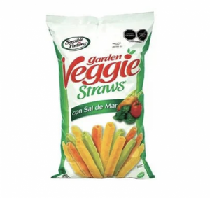 GARDEN VEGGIE STRAWS SAL DE MAR 28G