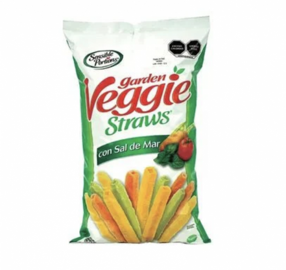 GARDEN VEGGIE STRAWS SAL DE MAR 28G