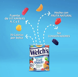 GOMITAS DE FRUTA NATURAL WELCH'S