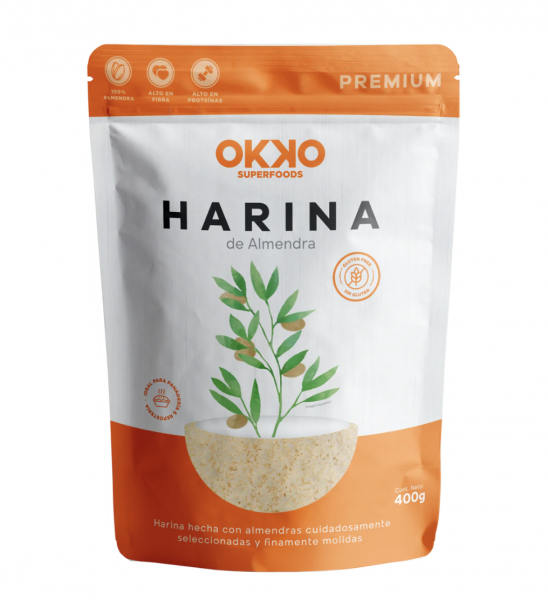 HARINA DE ALMENDRA OKKO 400G