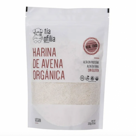HARINA DE AVENA ORGANICA TIA OFILIA 300G