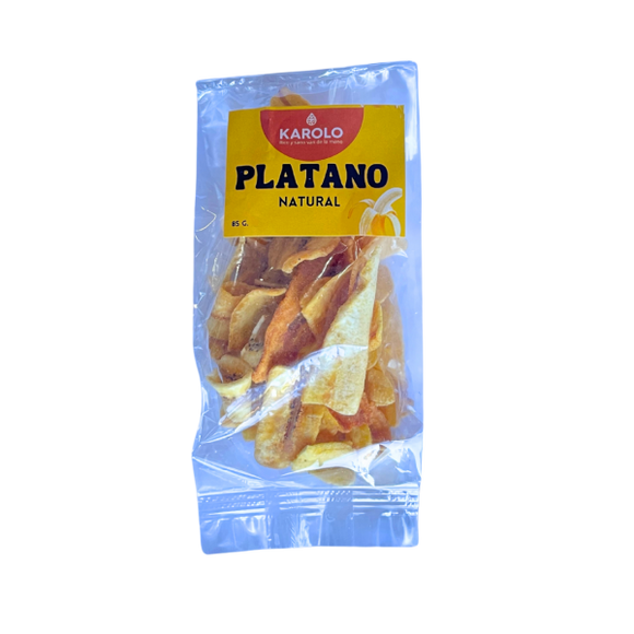 PLATANO NATURAL KAROLO 85G