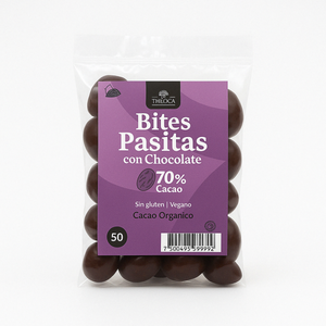 BITES THEOCA PASAS CHOCOLATE 70% 50G