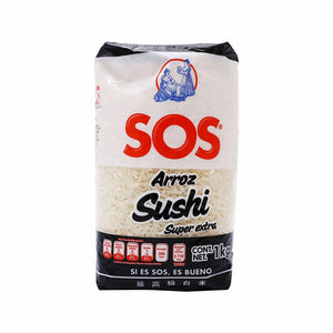 ARROZ PARA SUSHI SUPER EXTRA 1 KG.SOS