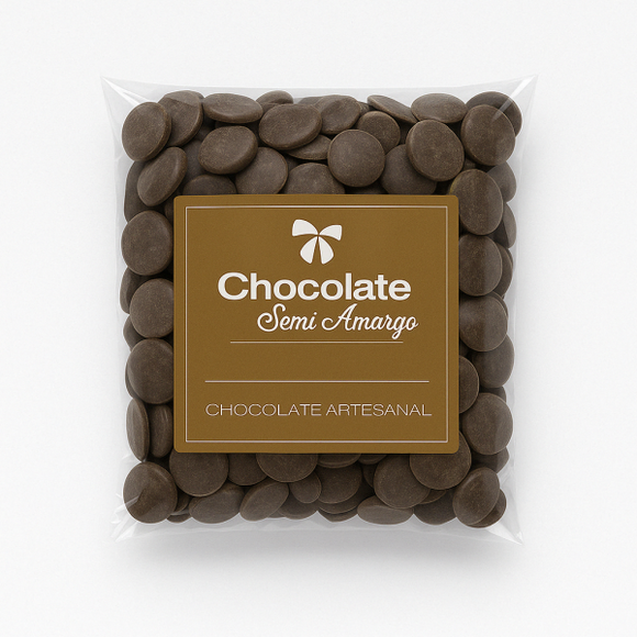 CHISPAS CABAKU CHOCOLATE SEMI AMARGO 250G
