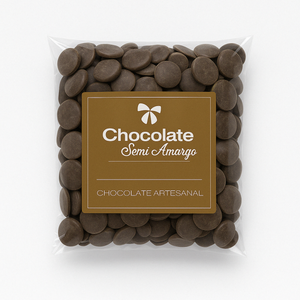 CHISPAS CABAKU CHOCOLATE SEMI AMARGO 250G