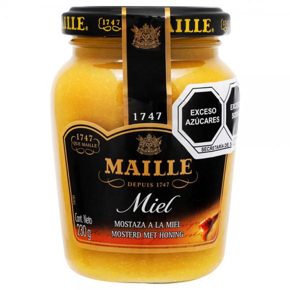 MOSTAZA MAILLE A LA MIEL 230G