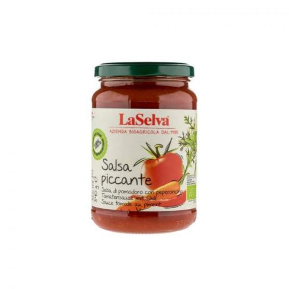 SALSA DE TOMATE PICANTE LA SELVA 325 ML