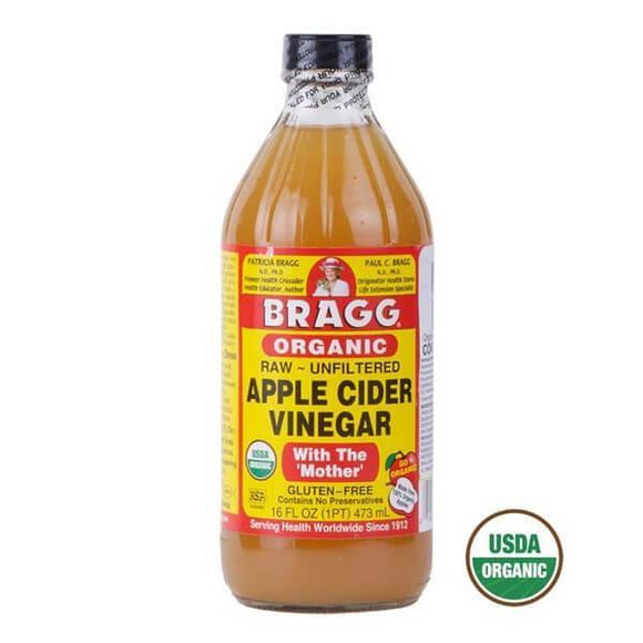 VINAGRE DE MANZANA BRAGG 473 ML ORGANICO