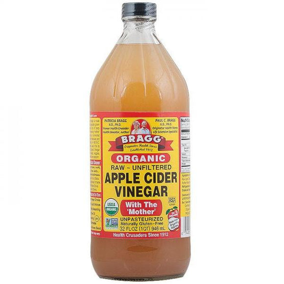 VINAGRE DE MANZANA BRAGG 946 ML ORG
