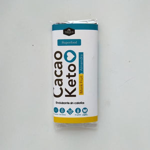 CHOCOLATE THEOCA 50G KETO 80% MONK FRUIT & ALM