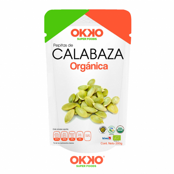 PEPITAS DE CALABAZA OKKO 200G