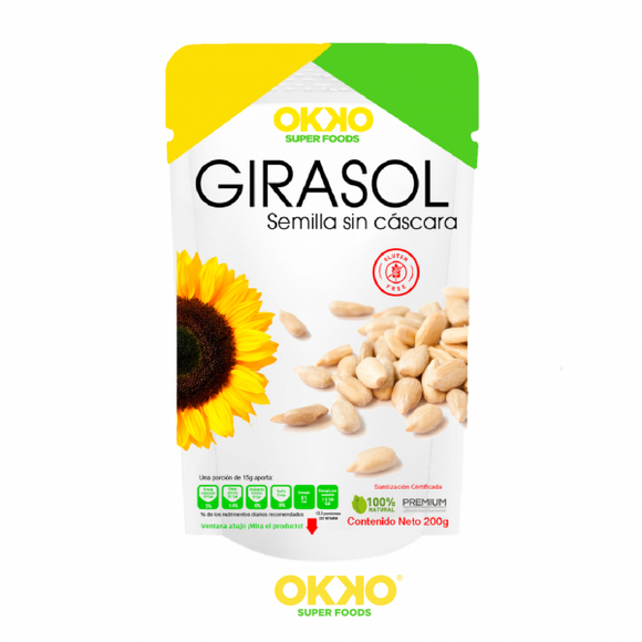 PEPITAS DE GIRASOL OKKO 200G