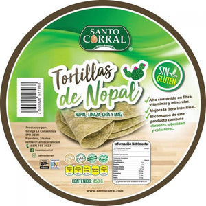 TORTILLAS DE NOPAL SANTO CORRAL