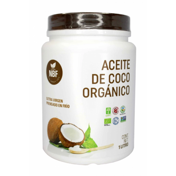 ACEITE DE COCO NBF ORG EXT VIRGEN 1 LT