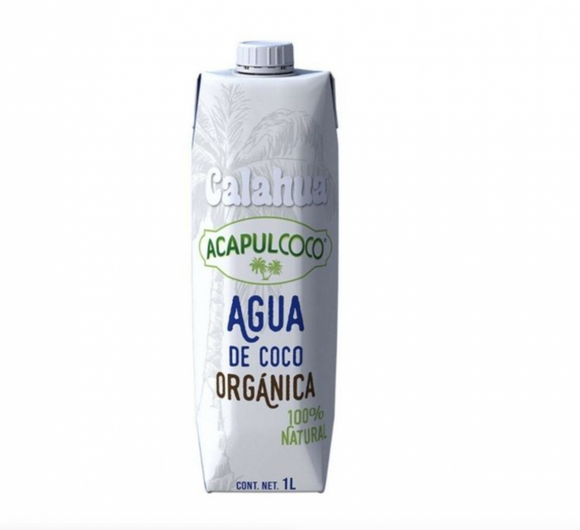 AGUA DE COCO ORGANICA CALAHUA 1LT