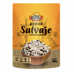 ARROZ BLANCO&SALVAJE 500 G. SAN MIGUEL