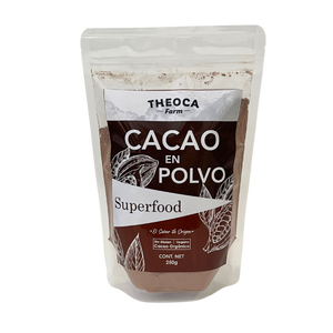 CACAO EN POLVO ORGANICO 250G THEOCA