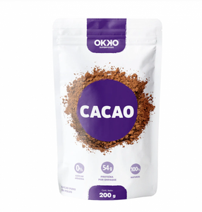 CACAO EN POLVO PURO 200G OKKO