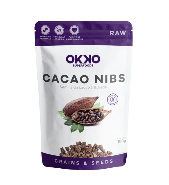 CACAO NIBS OKKO 100G